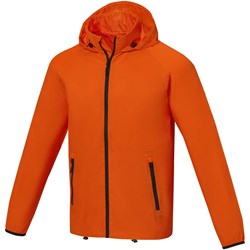 Obrázky: Oranžová lehká pánská bunda Dinlas XL