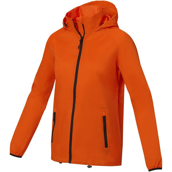 Obrázky: Oranžová lehká dámská bunda Dinlas XS, Obrázek 1
