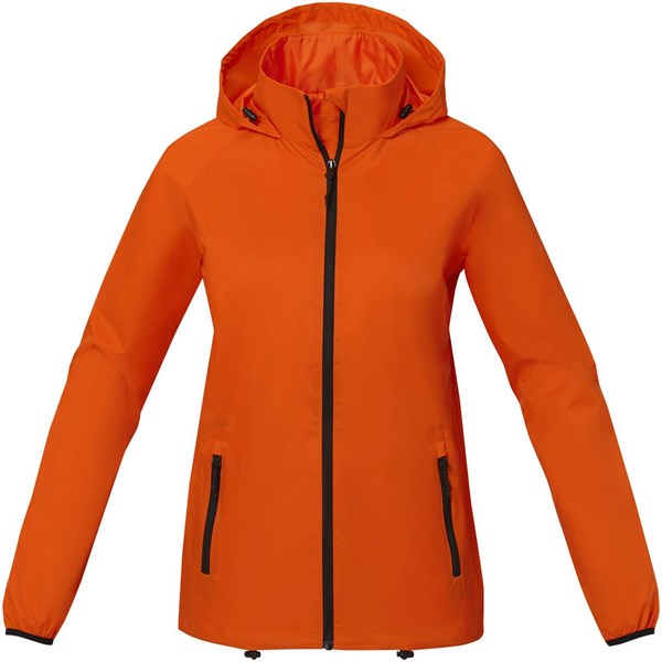 Obrázky: Oranžová lehká dámská bunda Dinlas XS, Obrázek 4