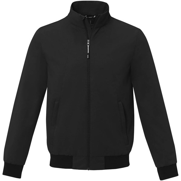 Obrázky: Lehká unisex bunda typu bomber černá XS, Obrázek 5