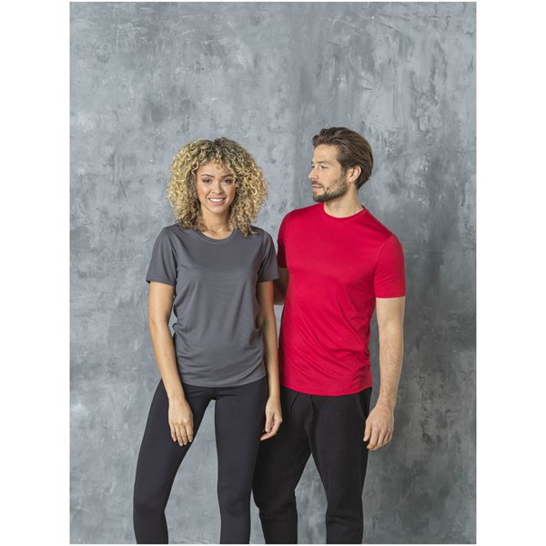 Obrázky: Červené dáms. tričko cool fit s krátkým rukávem XS, Obrázek 7