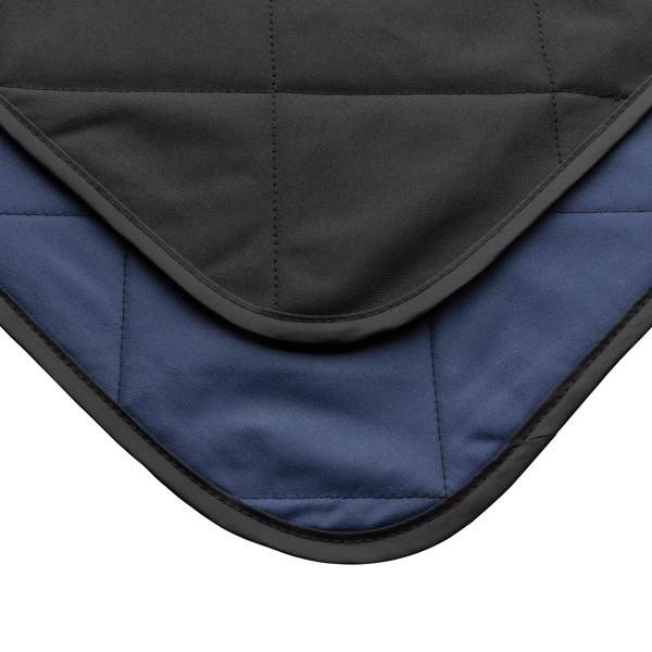 Obrázky: Prošívaná pikniková deka z RPET AWARE, černá, Obrázek 4