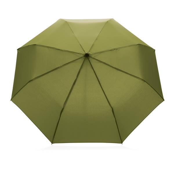 Obrázky: Zelený rPET deštník, manuální otevírání, Obrázek 2