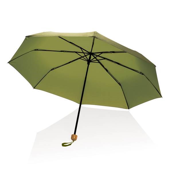 Obrázky: Zelený rPET deštník, manuální otevírání, Obrázek 4