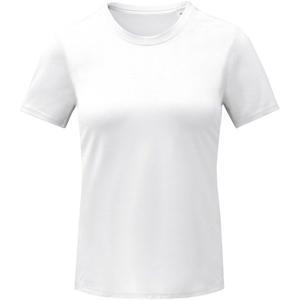 Obrázky: Bílé dámské tričko cool fit s krátkým rukávem M, Obrázek 5