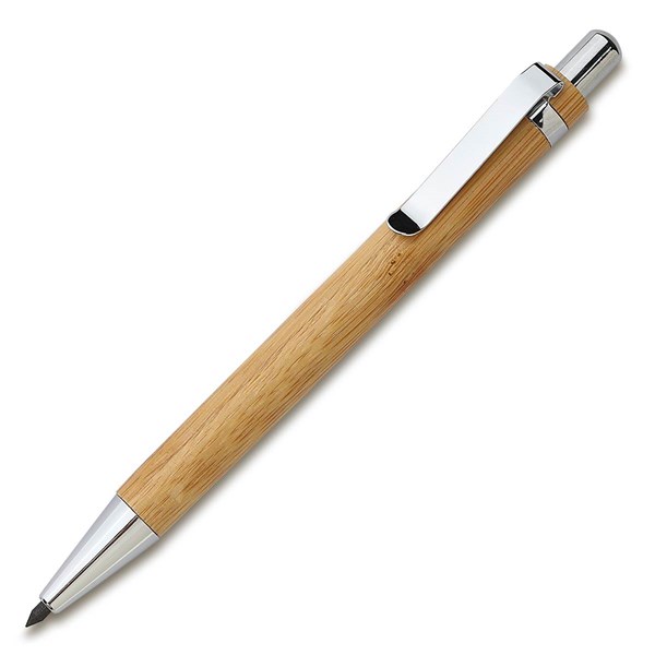 Obrázky: Nekonečná tužka z bambusu vč. obalu, béžová, Obrázek 2