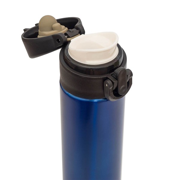Obrázky: Modrý nerezový termohrnek/ termoska 350 ml, Obrázek 3