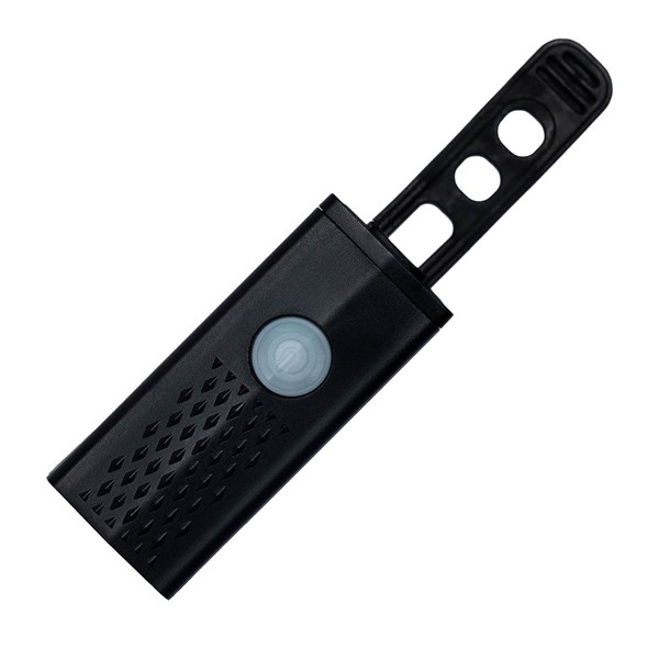 Obrázky: Svítilna na kolo s USB dobíjením, černá, Obrázek 3