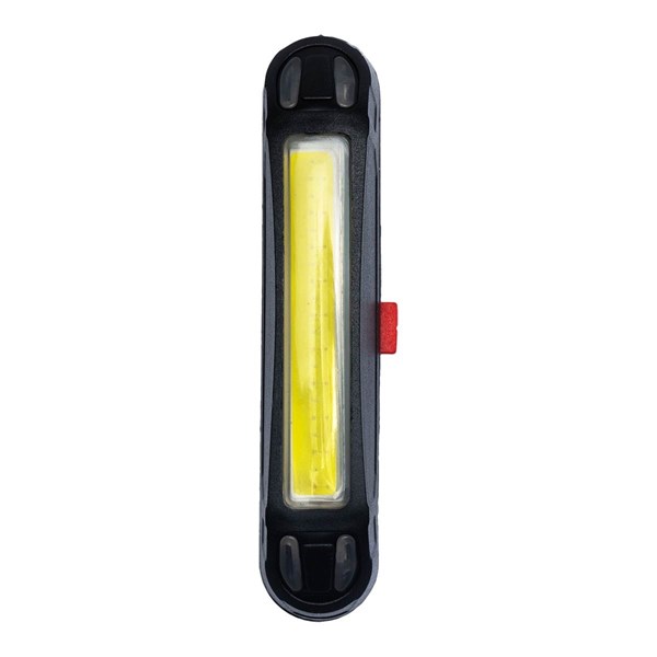Obrázky: LED svítilna na kolo s USB dobíjením, černá, Obrázek 2