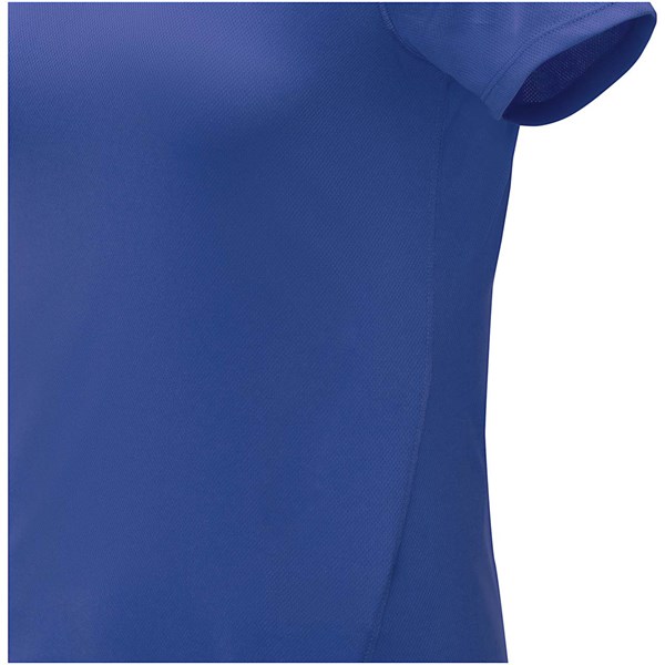 Obrázky: Modré dámské tričko cool fit s krátkým rukávem XL, Obrázek 4