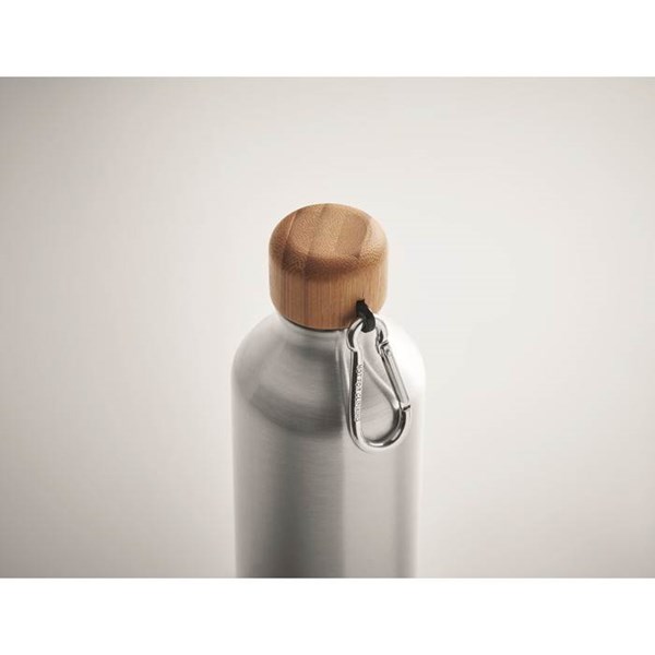 Obrázky: Hliníková láhev s bambusovým víčkem 400 ml, Obrázek 6