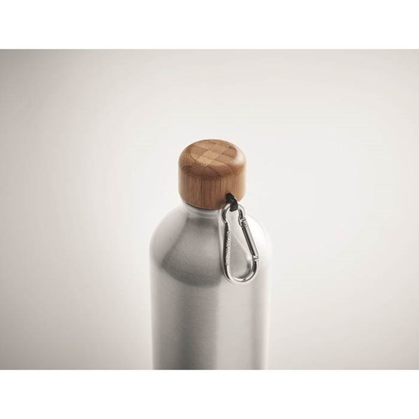 Obrázky: Hliníková láhev s bambusovým víčkem 800 ml, Obrázek 4