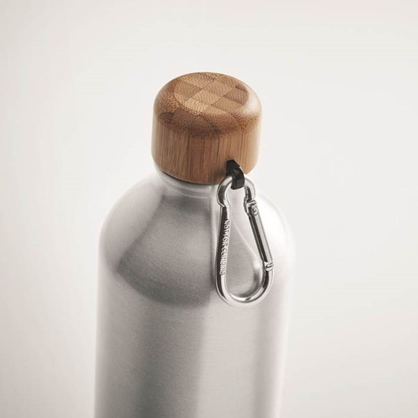 Obrázky: Hliníková láhev s bambusovým víčkem 800 ml, Obrázek 5