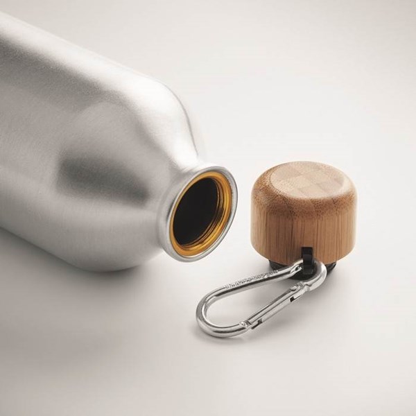 Obrázky: Hliníková láhev s bambusovým víčkem 800 ml, Obrázek 7