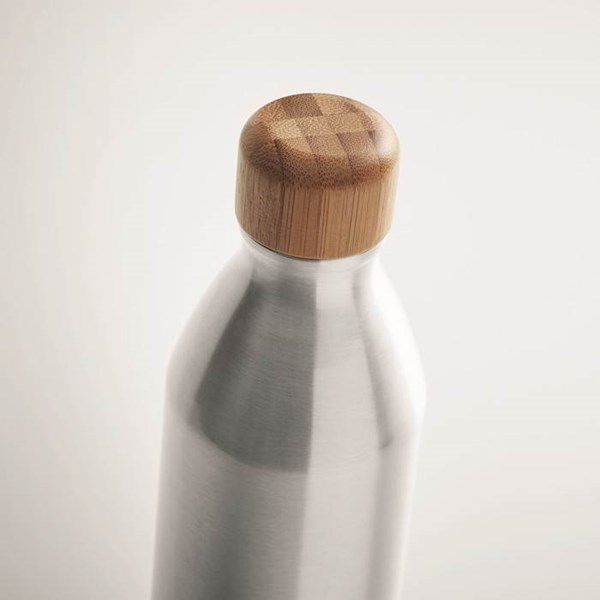 Obrázky: Hliníková láhev s bambusovým víčkem 550 ml, Obrázek 5