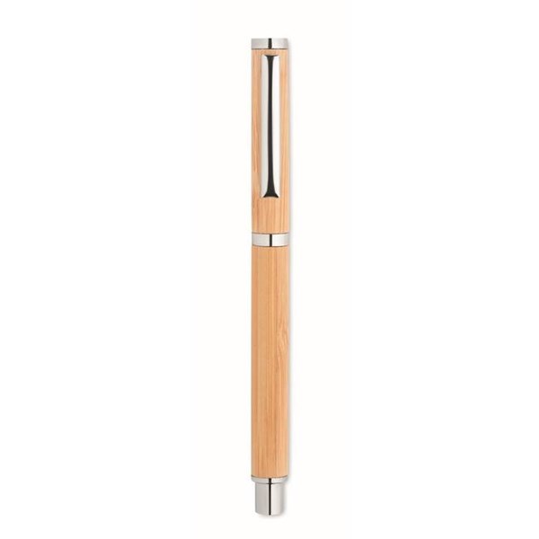 Obrázky: Bambusové gelové pero s modrou náplní, Obrázek 3