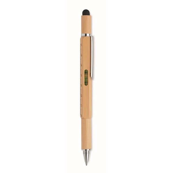 Obrázky: Bambusové kul. pero s vodováhou,stylusem a nářadím, Obrázek 13
