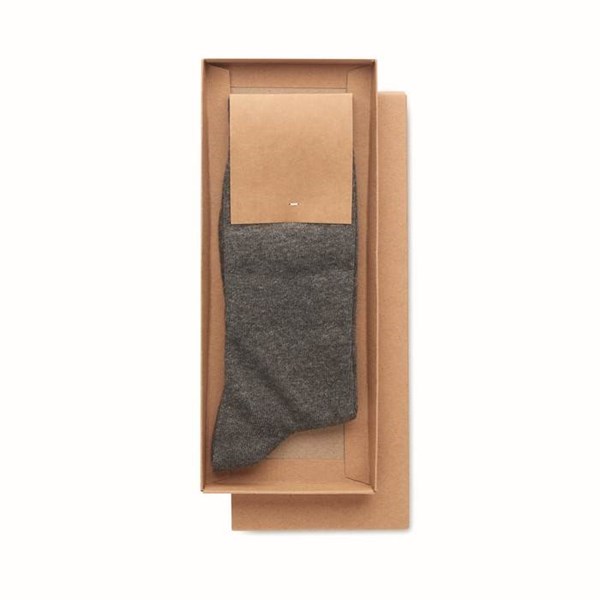 Obrázky: Ponožky v dárkové krabičce M, šedé, Obrázek 3