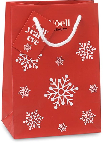 Obrázky: Malá papírová taška s vánočním motivem, 16x23 cm, Obrázek 4