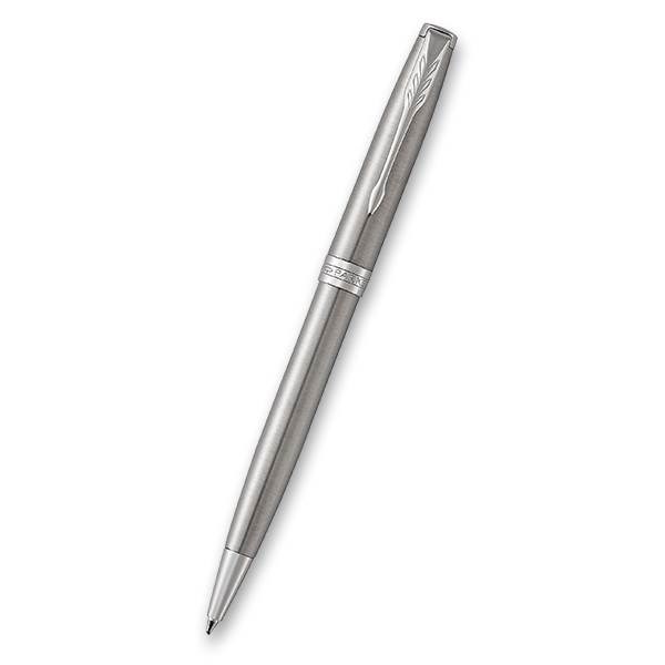 Obrázky: Kul. pero PARKER Sonnet Stainless Steel CT+pouzdro, Obrázek 2
