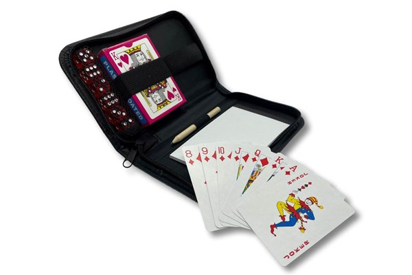 Obrázky: Sada hracích karet a 6 kostek v černém pouzdru, Obrázek 5