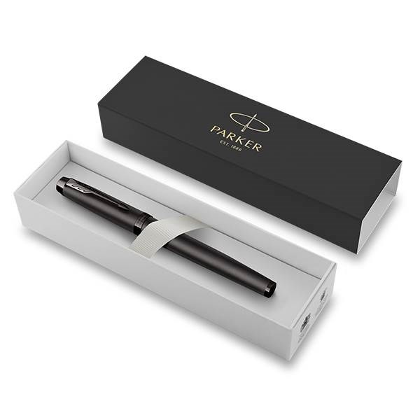 Obrázky: PARKER IM Monochrome Titanium plnicí pero, hrot F, Obrázek 3