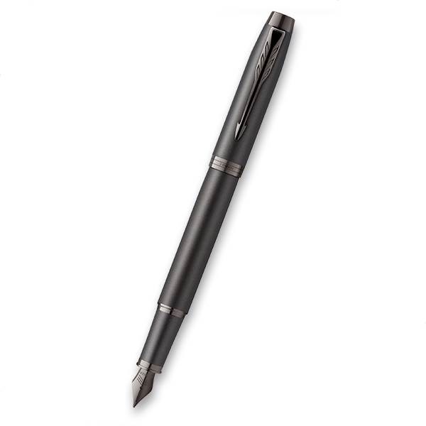 Obrázky: PARKER IM Monochrome Titanium plnicí pero, hrot M, Obrázek 2