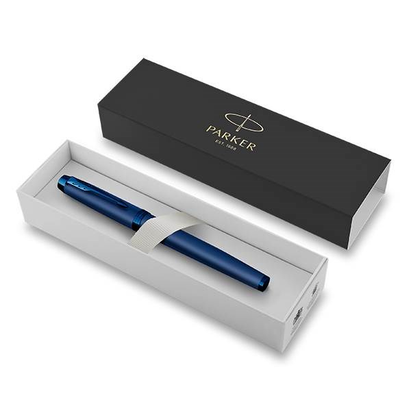 Obrázky: PARKER IM Monochrome Blue plnicí pero, hrot F, Obrázek 3