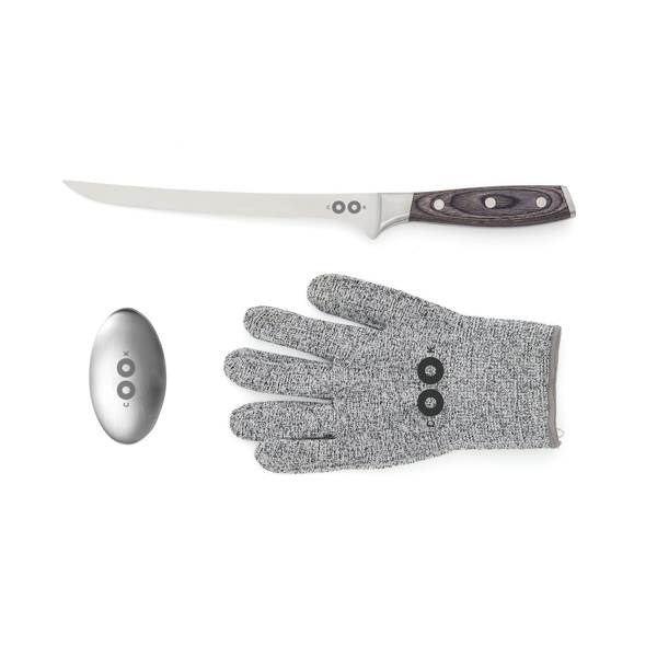 Obrázky: Nůž na filetování VINGA Kaiser,rukavice,kov.mýdlo, Obrázek 2