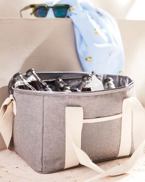 Obrázky: Chladicí taška VINGA RPET Sortino, šedá, Obrázek 6