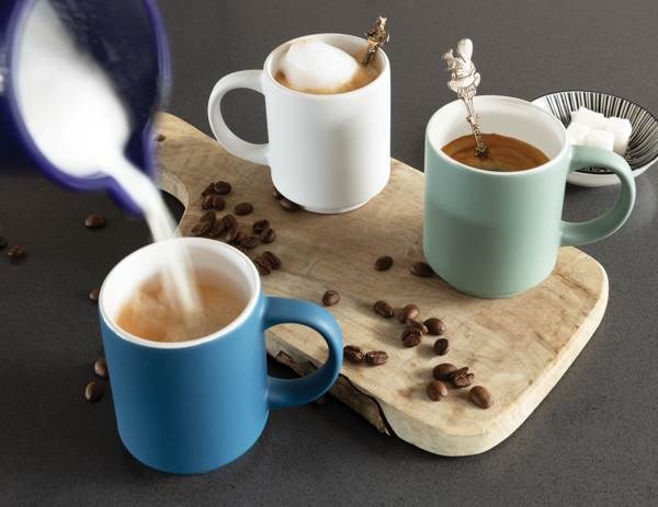 Obrázky: Stohovatelný keramický hrnek 180 ml zelený, Obrázek 7