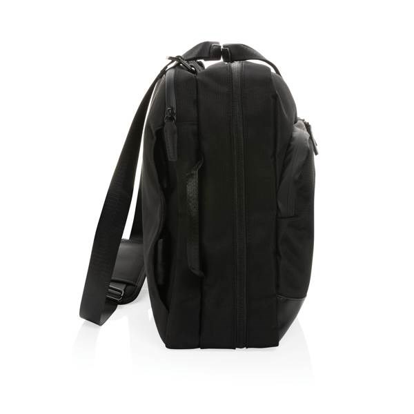 Obrázky: Černý batoh/taška na notebook Swiss Peak,RPET AWARE, Obrázek 5