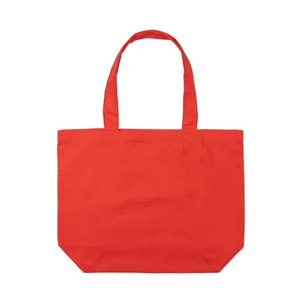 Obrázky: Červená nákupní taška s vnitřní kapsou z recykl. BA, Obrázek 3