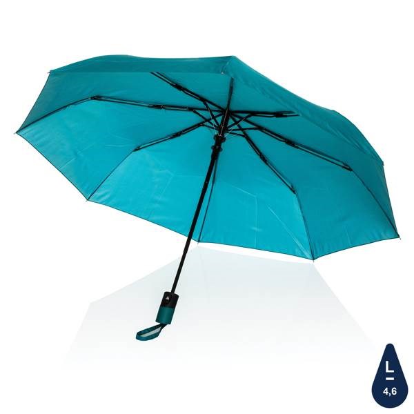 Obrázky: Skládací mini deštník ze 190T RPET AWARE™, zelený