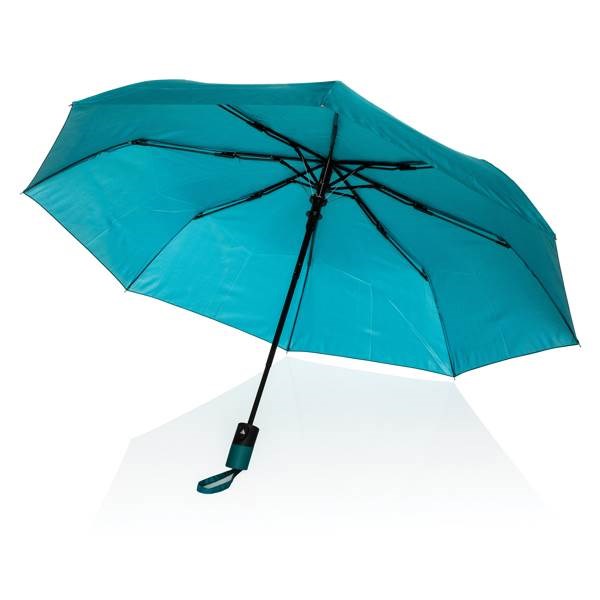 Obrázky: Skládací mini deštník ze 190T RPET AWARE™, zelený, Obrázek 7