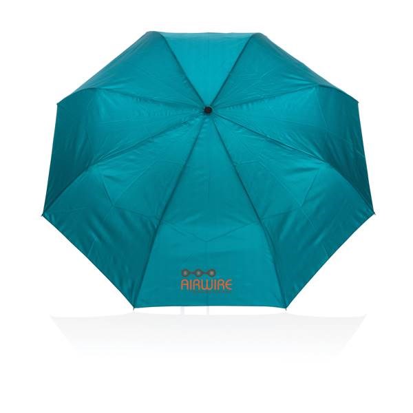 Obrázky: Skládací mini deštník ze 190T RPET AWARE™, zelený, Obrázek 8