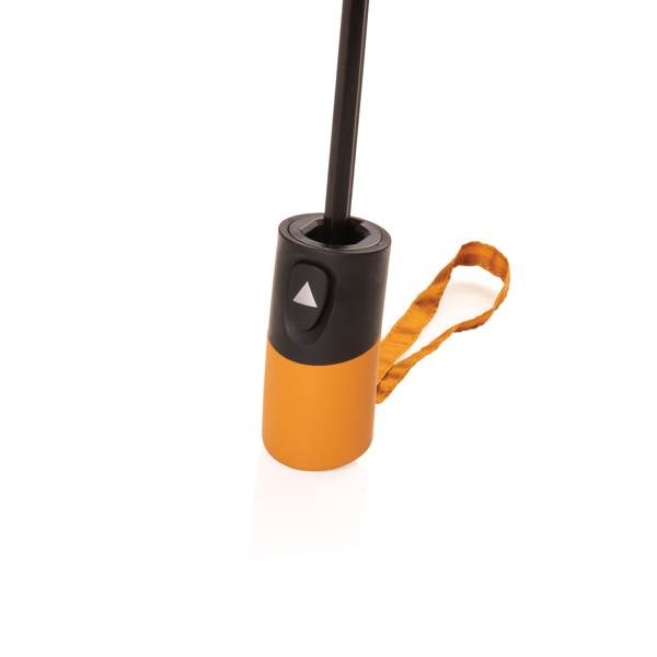 Obrázky: Skládací mini deštník ze 190T RPET AWARE™,oranžový, Obrázek 4