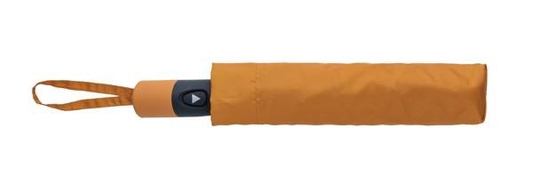 Obrázky: Skládací mini deštník ze 190T RPET AWARE™,oranžový, Obrázek 5