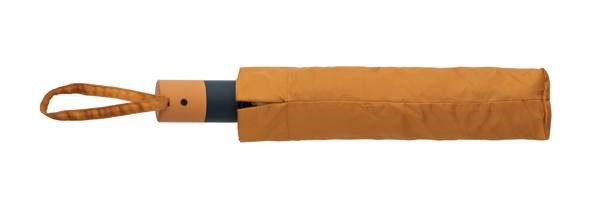 Obrázky: Skládací mini deštník ze 190T RPET AWARE™,oranžový, Obrázek 6