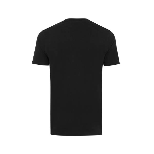 Obrázky: Unisex tričko Bryce, rec.bavlna, černé XXL, Obrázek 2