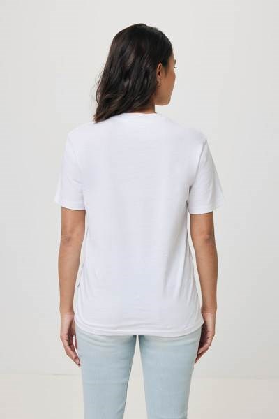 Obrázky: Unisex tričko Bryce, rec.bavlna, bílé L, Obrázek 5