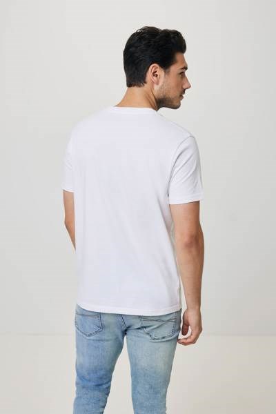 Obrázky: Unisex tričko Bryce, rec.bavlna, bílé L, Obrázek 8