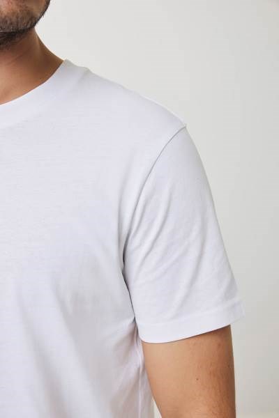 Obrázky: Unisex tričko Bryce, rec.bavlna, bílé XL, Obrázek 16