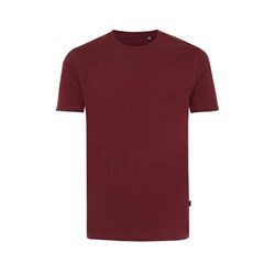 Obrázky: Unisex tričko Bryce, rec.bavlna, vínové M