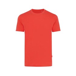 Obrázky: Unisex tričko Bryce, rec.bavlna, červené L