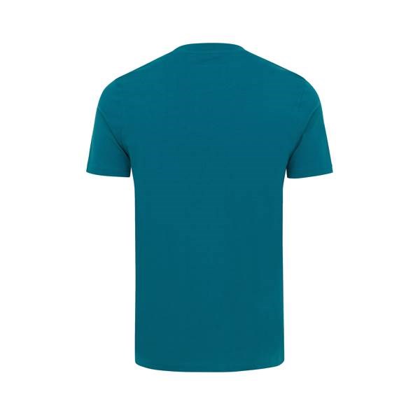 Obrázky: Unisex tričko Bryce, rec.bavlna, petrolejové XL, Obrázek 2
