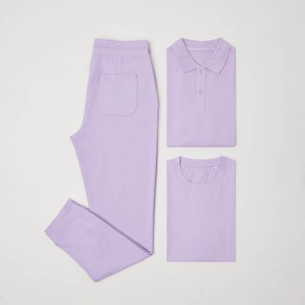 Obrázky: Unisex tričko Bryce, rec.bavlna, fialové XL, Obrázek 27