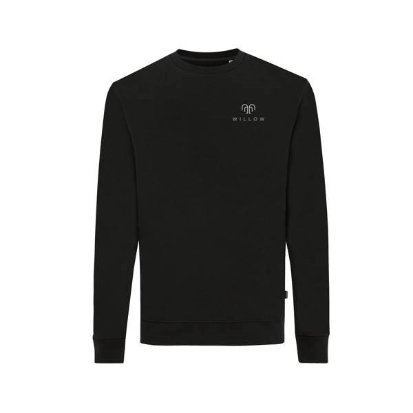 Obrázky: Unisex mikina Zion 340 z rec. bavlny, černá S, Obrázek 3