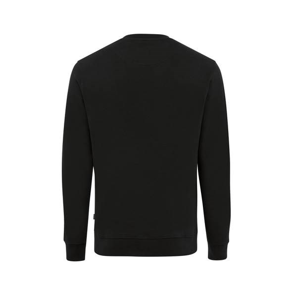 Obrázky: Unisex mikina Zion 340 z rec. bavlny, černá XL, Obrázek 2
