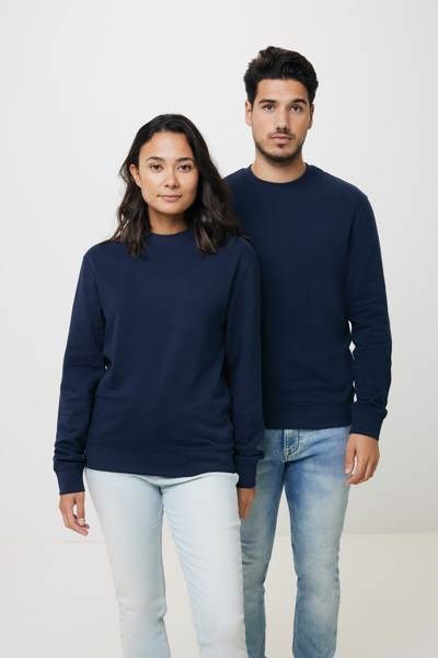 Obrázky: Unisex mikina Zion 340 z rec. bavlny, tm.modrá L, Obrázek 19